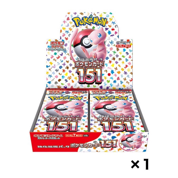 Pokemon Card Game 151 booster box sv2a 1BOX ikhar19 Pokemon Card Game 151 booster box sv2a 1BOX ikhar19