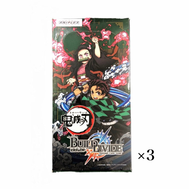 demon slayer booster box Build Divide Demon slayer Booster box 3BOX – ikhar19