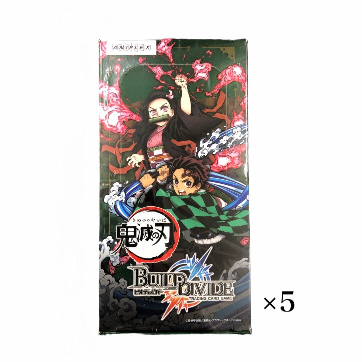 demon slayer cards booster box Build Divide Demon slayer Booster box 5BOX – ikhar19