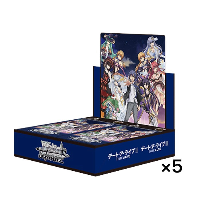 Weiss Schwarz booster Box Date Alive Vol.2 5BOX ikhar19 Weiss Schwarz booster Box Date Alive Vol.2 5BOX ikhar19