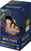 Load image into Gallery viewer, BANDAI Carddass One Piece Card Game Romance Dawn OP-01 Booster 1BOX JAPAN
