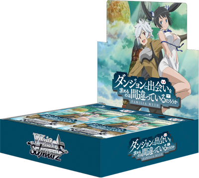 Weiss Schwarz Booster Pack Is It Wrong to Seek a Dungeon? 1Box